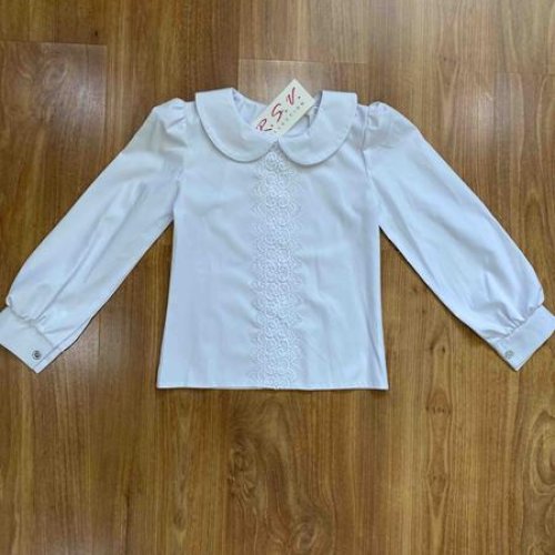 Блузка RSV (116-140) 023 white (деми) RSV 023 white