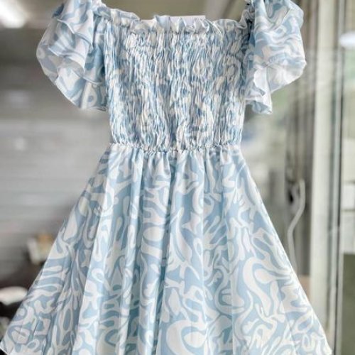 Платье Arina (42-48) 1509 l.blue (лето) Arina 1509 l.blue