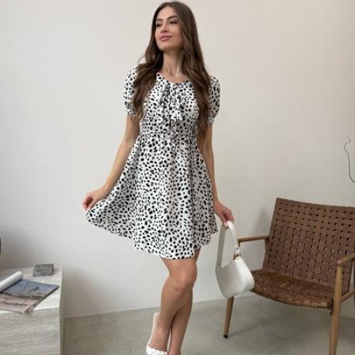 Платье Arina (42-48) 1601 white (лето) Arina 1601 white