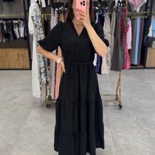 Платье Arina (46-48) 1619 black (лето) Arina 1619 black
