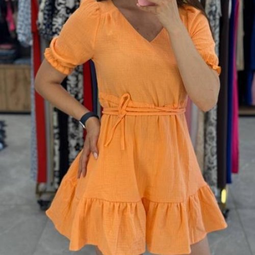 Платье Arina (42-48) 3072 orange (лето) Arina 3072 orange