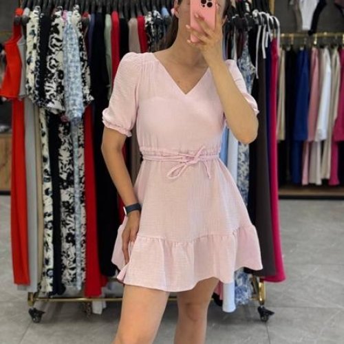 Платье Arina (42-48) 3072 pink (лето) Arina 3072 pink