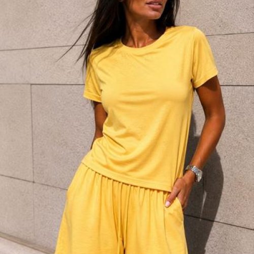 Костюм Arina (42-48) 3135 yellow (лето) Arina 3135 yellow