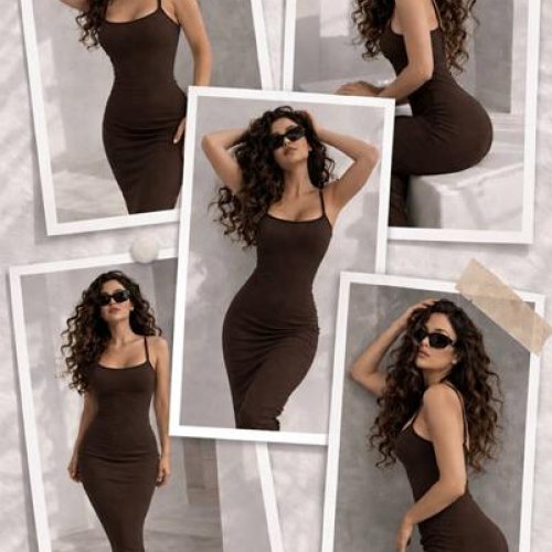 Сарафан Arina (42-48) 4292 brown (лето) Arina 4292 brown