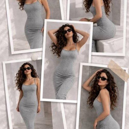 Сарафан Arina (42-48) 4292 grey (лето) Arina 4292 grey