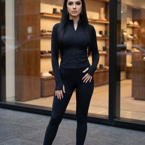 Кофта Kosta (M-L) 2271 black (деми) Kosta 2271 black