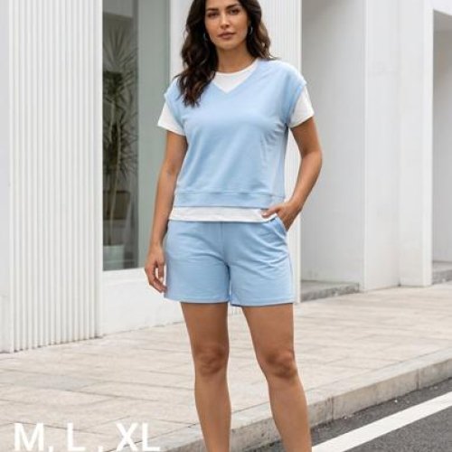 Костюм Kosta (M-XL) 2510 l.blue (лето) Kosta 2510 l.blue