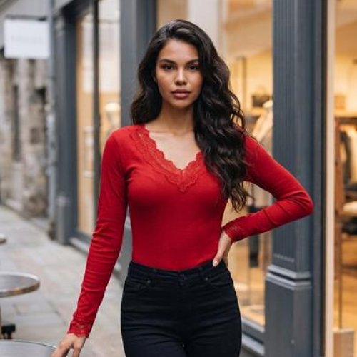 Свитер Kosta (M-L) A012-1 red (деми) Kosta A012-1 red