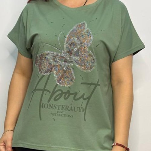 Футболка Kosta (48-52) KS102 green (лето) Kosta KS102 green