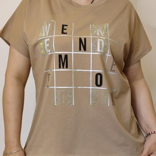 Футболка Kosta (48-52) KS107 beige (лето) Kosta KS107 beige