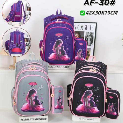 Рюкзак Candy (42-30-19) AF30 black (деми) Candy AF30 black