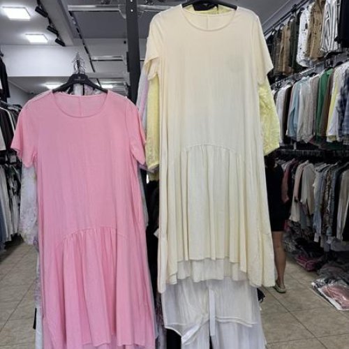 Платье DIVO (M-L) DV1761 pink (лето) DIVO DV1761 pink