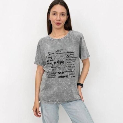 Футболка FSN (46-52) 2810 grey (лето) FSN 2810 grey