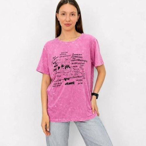 Футболка FSN (46-52) 2810 pink (лето) FSN 2810 pink