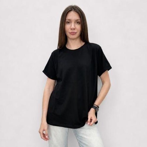 Футболка FSN (48-54) 4022 black (лето) FSN 4022 black