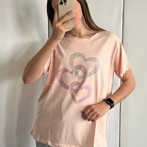 Футболка FSN (50-56) 6551 peach (лето) FSN 6551 peach