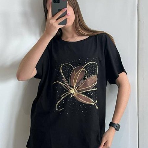 Футболка FSN (52-58) 7202 black (лето) FSN 7202 black