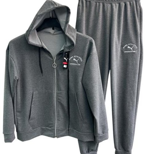 Костюм спорт TRAN (44-52) TR1351 grey (деми) TRAN TR1351 grey