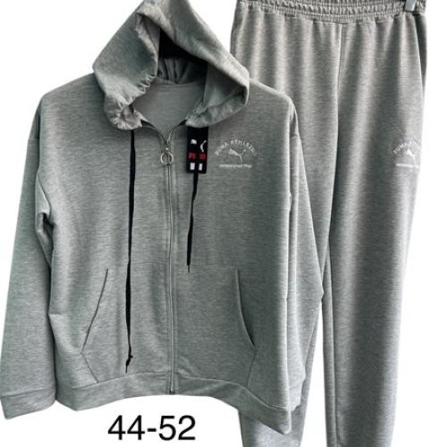 Костюм спорт TRAN (44-52) TR1353 grey (деми) TRAN TR1353 grey