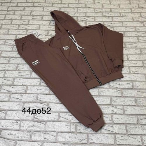 Костюм спорт TRAN (44-52) TR1356 brown (деми) TRAN TR1356 brown