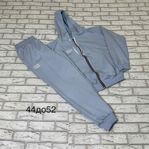 Костюм спорт TRAN (44-52) TR1360 l.blue (деми) TRAN TR1360 l.blue