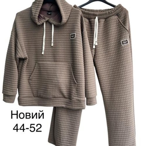 Костюм спорт TRAN (44-52) TR1401 brown (деми) TRAN TR1401 brown
