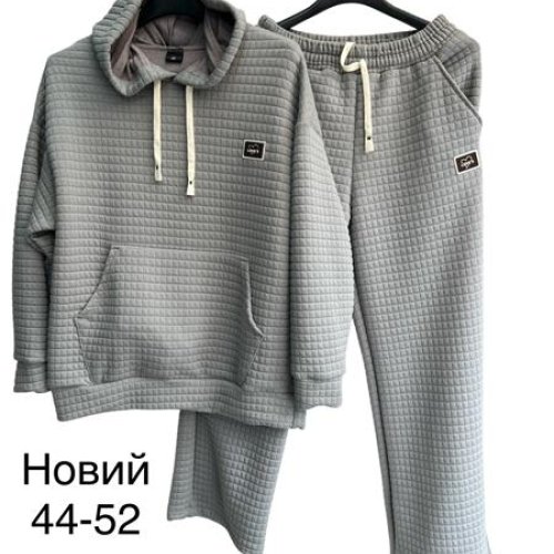 Костюм спорт TRAN (44-52) TR1402 grey (деми) TRAN TR1402 grey
