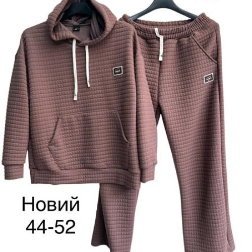 Костюм спорт TRAN (44-52) TR1403 brown (деми) TRAN TR1403 brown