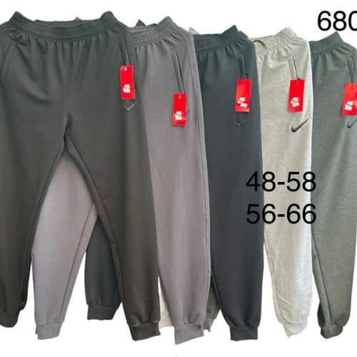 Штаны спорт TRAN (48-58) TR1430 l.grey (деми) TRAN TR1430 l.grey