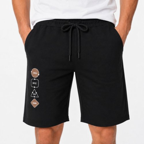 Шорты Obuv OK2 (M-2XL) 99465 black (лето) Obuv OK2 99465 black