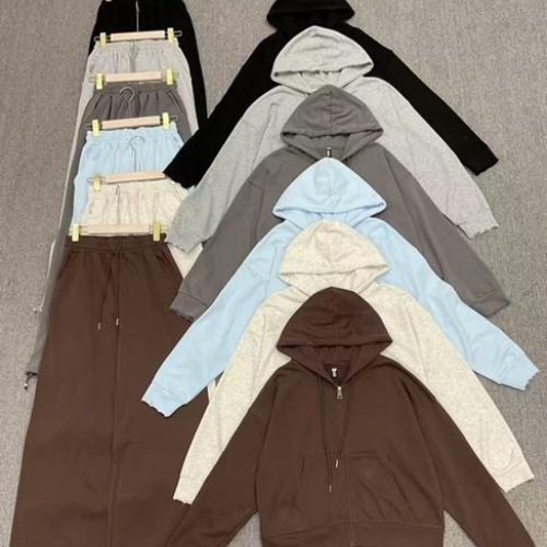 Костюм спорт Oukali (M-XL) 19789 l.grey (деми) Oukali 19789 l.grey