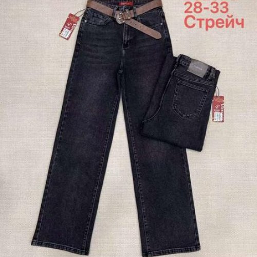 Джинсы Vanver (28-33) B82075 d.grey (деми) Vanver B82075 d.grey