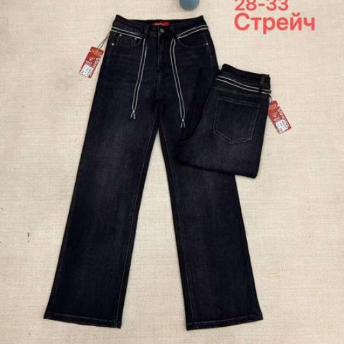 Джинсы Vanver (28-33) B82162 black (деми) Vanver B82162 black