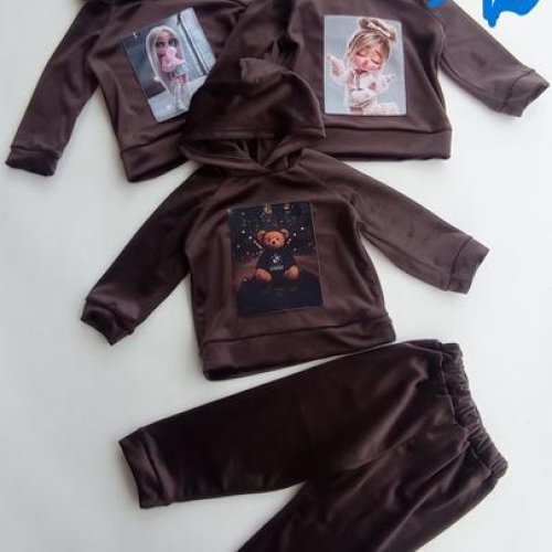 Костюм спорт Meloria (26-34) ML7640 brown (деми) Meloria ML7640 brown