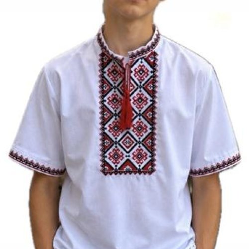 Вышиванка Надийка (13-16) ND1393-109 white (лето) Надийка ND1393-109 white