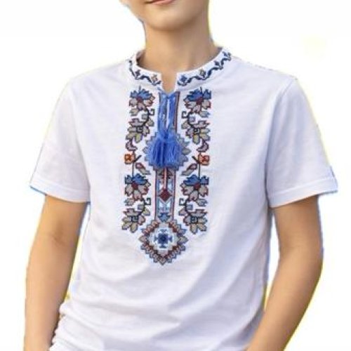 Вышиванка Надийка (13-18) ND1394-107 white (лето) Надийка ND1394-107 white