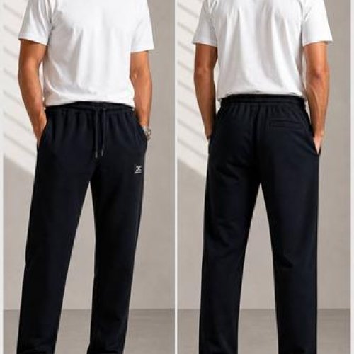 Штаны спорт Moranny (S-2XL) 2152 black (деми) Moranny 2152 black