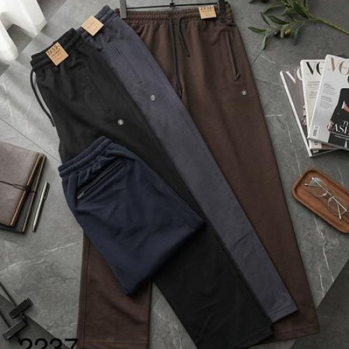Штаны спорт Moranny (S-2XL) 2237 brown (деми) Moranny 2237 brown
