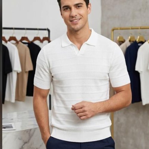 Футболка Moranny (M-2XL) MR1848 white (лето) Moranny MR1848 white