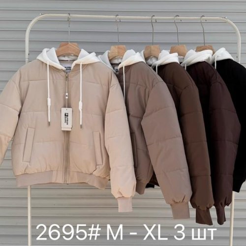 Куртка DGMD (M-XL) 2695 nude (деми) DGMD 2695 nude