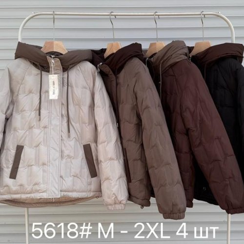 Куртка DGMD (M-2XL) 5618 brown (деми) DGMD 5618 brown