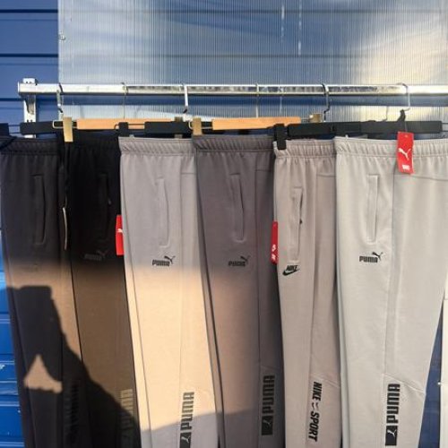 Штаны спорт Phi Hung (48-56) P573 l.grey (деми) Phi Hung P573 l.grey