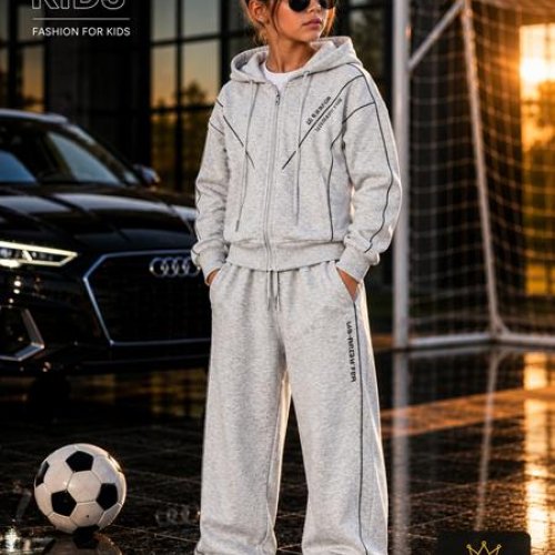 Костюм спорт Major kids (120-160) 8630 l.grey (деми) Major kids 8630 l.grey