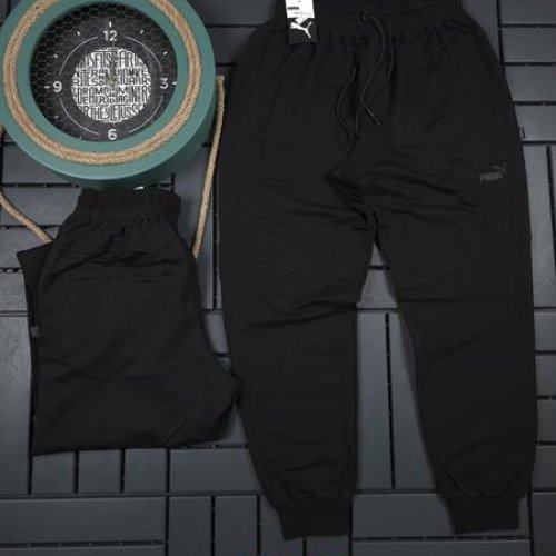 Штаны спорт Hous Of Timur (2XL-6XL) HT3320 black (деми) Hous Of Timur HT3320 black