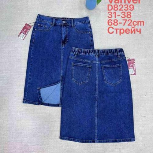 Юбка Vanver (31-38) D8239 blue (деми) Vanver D8239 blue