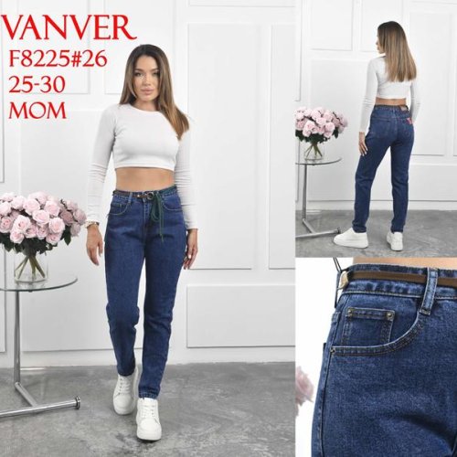 Джинсы Vanver (25-30) F8225 blue (деми) Vanver F8225 blue