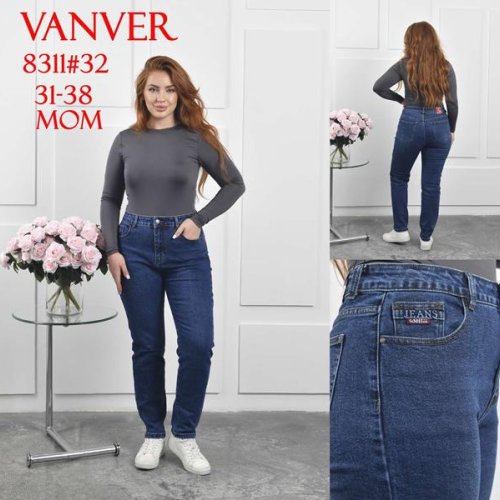 Джинсы Vanver (31-38) 8311 blue (деми) Vanver 8311 blue
