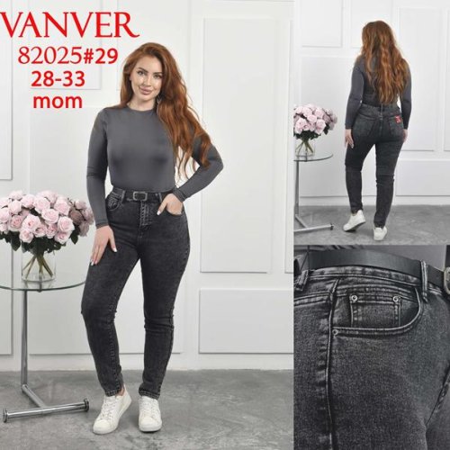 Джинсы Vanver (28-33) 82025 black (деми) Vanver 82025 black