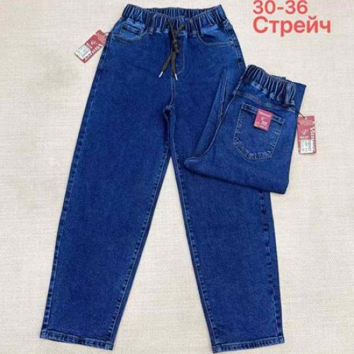 Джинсы Vanver (30-36) D8298 blue (деми) Vanver D8298 blue