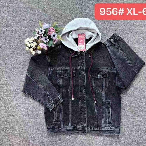 Куртка Vanver (XL-6XL) 956 black (деми) Vanver 956 black
